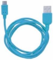    CBR Rainbow M Blue microUSB - USB2.0, 1m