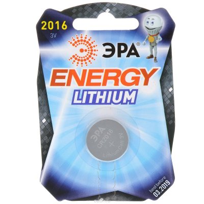      "Energy",  CR2016 (1BL), 3 