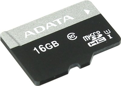     16Gb - A-Data Premier - Micro Secure Digital HC Class 10 UHS-I U1 AUSDH16GUICL10-R (