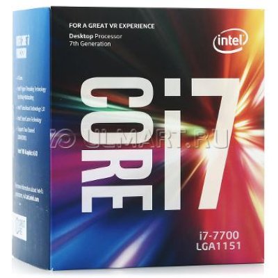    Intel Core i7-7700 Kaby Lake (3600MHz, LGA1151, L3 8192Kb) OEM
