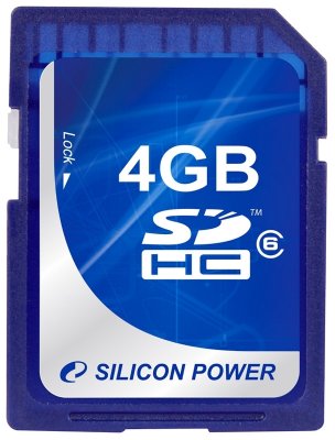    Silicon Power SDHC Class 6 4GB
