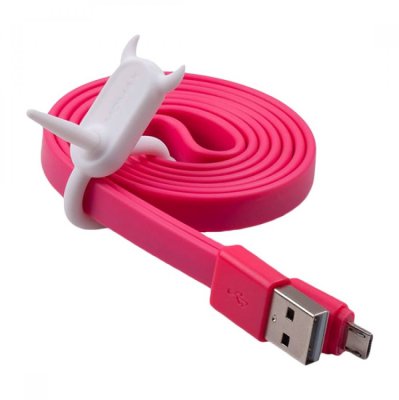     MOMAX USB/microUSB GO Link 1m Pink