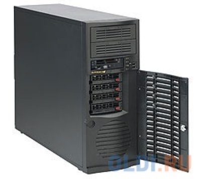    Supermicro CSE-733TQ-500B Mid Tower chassis 4x3.5" hot-swap 500W