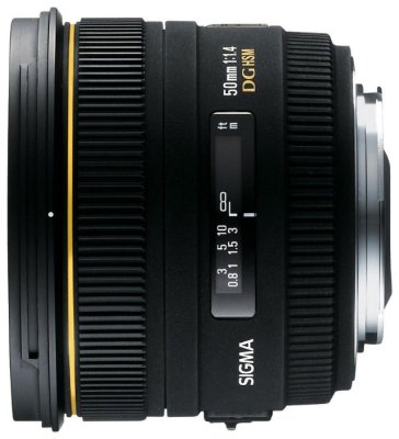    Sigma Canon AF 50 mm F/1.4 EX DG HSM