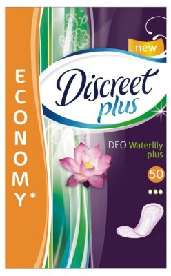   Discreet   Deo Water Lily Plus 50 .