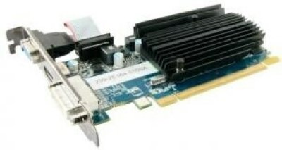   Sapphire Radeon HD6450  PCI-E 512Mb GDDR3 64bit 40nm 625/1334Mhz Dual-Link DVI/HDMI/VGA RT