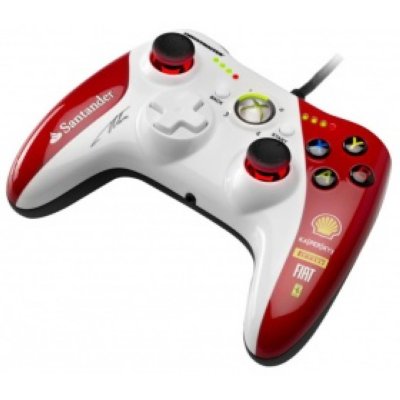    Microsoft Xbox 360 Thrustmaster GPX 4460098 Lightback Ferrari Edition