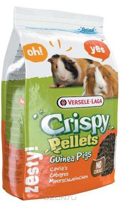        Versele-Laga "Crispy Pellets Guinea Pigs", 2 