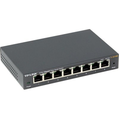    TP-LINK (TL-SG108) 8-Port Gigabit Desktop Switch (8UTP 10/100/1000 Mbps)
