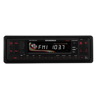    Soundmax SM-CDM1042 CD USB MP3 FM RDS SD MMC 1DIN 4x50    