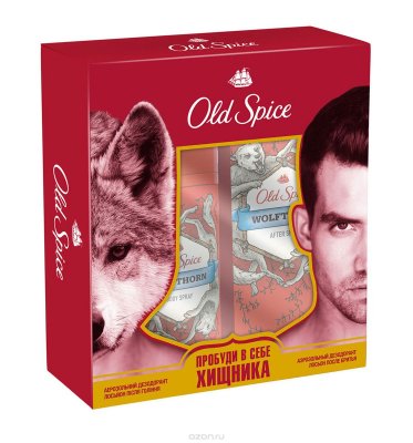   Old Spice   WOLFTHORN:   125  +    100 