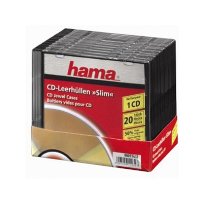    Hama H-11432   CD Slim Box 20 .