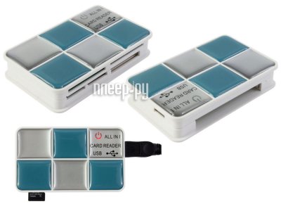    PC Pet CR-217CBL 24-in-1 USB2.0 ext CF/SD/microSD/MMC/RS-MMC/MS/MSduo/XD/microMS 