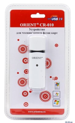    (AII in 1) USB 2.0 Orient Mini CR-010 White