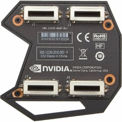      Nvidia GEFORCE GTX SLI HB BRIDGE, 2-SLOT (900-12230-2500-000)