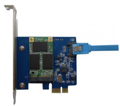    PCI-E x1 to 1port SATA3 (6Gb/s) + 1 port mSATA ,  ASMedia ASM1061, PCIE020B, Espada