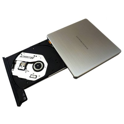   .  ext. DVD?RW LG (HLDS) GP60NS60 Silver (Slim, USB 2.0, Retail)