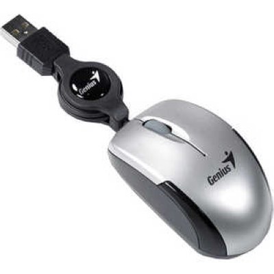    Genius Micro Traveler S ,    , 1200 dpi, USB, silver