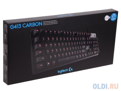     Logitech G413 Mechanical Gaming Keyboard (920-008309)