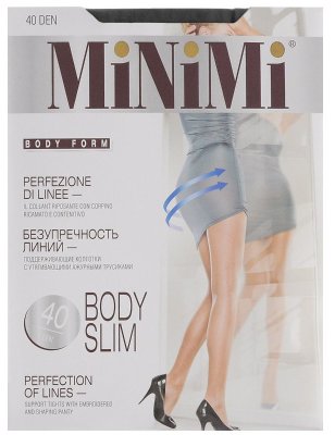    MiNiMi Body Slim  2  40 Den Nero