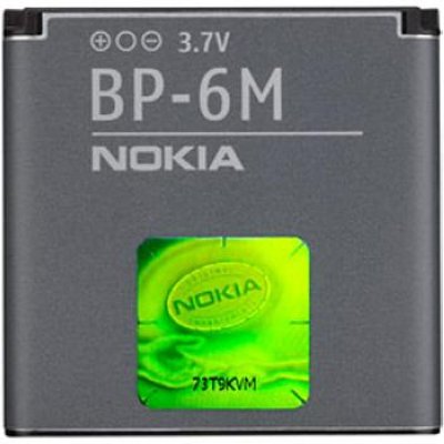        Nokia BP-6M (1100 mAh Li-Pol)  Nokia 3250/6233/9300/6280