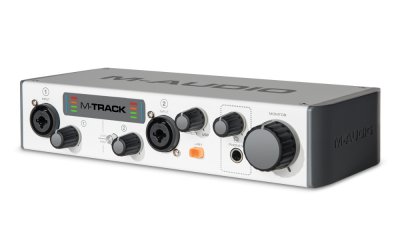     M-Audio M-Track II (RTL) (Analog 2in / 3out, 24Bit / 48kHz, USB 2.0)