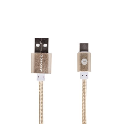     BROSCO USB - Type-C Gold CABLE-TYPE-C-GOLD