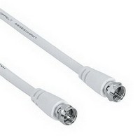     SAT Connecting Cable F-Male Plug - F-Male Plug, 5 m