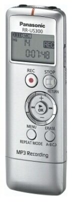   Panasonic RR-US310 (Silver) .  (2Gb/133 , LCD, USB2.0, 1xAAA)