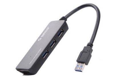    USB Orico H3TS-U3-BK 3-Ports Black