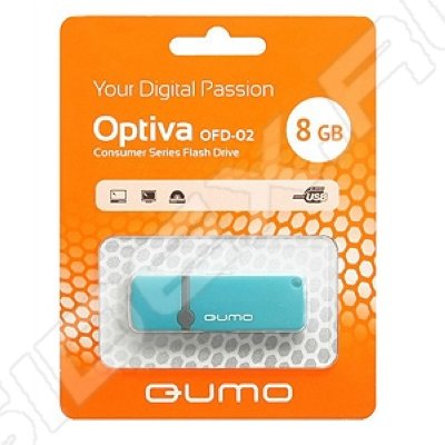   - USB2.0 8  QUMO Optiva 02 Blue ( QM8GUD-OP2-blue )