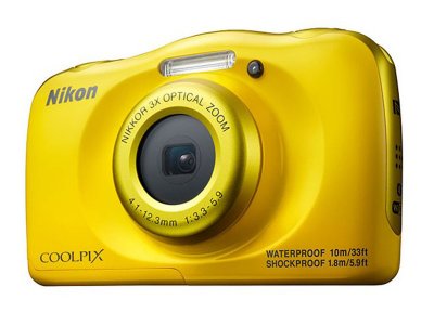   Nikon Coolpix W100 Yellow Backpack KIT (13.2Mp, 3x zoom, 2.7", SDXC, , 