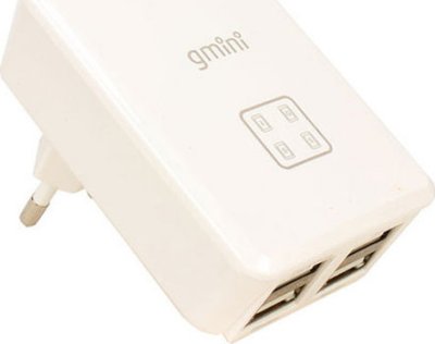      Gmini, 4xUSB, 6.2A  (GM-WC-0123-4USB)