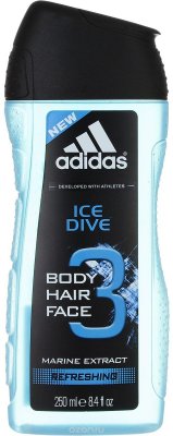   Adidas    "Hair&Body 3 Ice Dive", , 250 