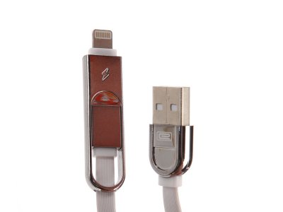    Earldom ET-T63 USB - microUSB/Lightning 8pin White
