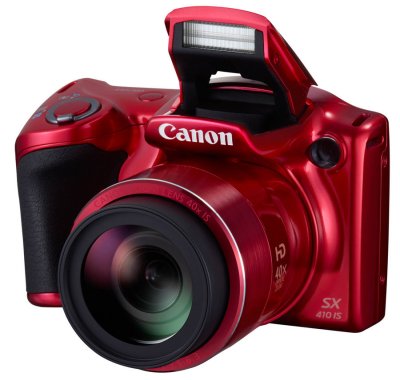    Canon PowerShot SX400 IS Red (16Mp, 30x zoom,  , SD, USB)