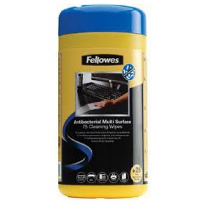   Fellowes Multi Surface Cleaning Wipes    , , 100  (FS-22109)