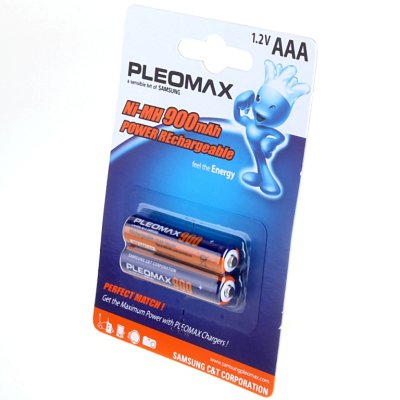    AAA - Samsung Pleomax HR03 2-BL Ni-MH 900 mAh (2 ) C0021940 15470