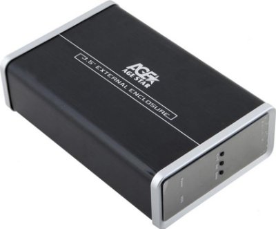     HDD  3.5" AgeStar SUB3AHT, SATA-USB2.0 Black