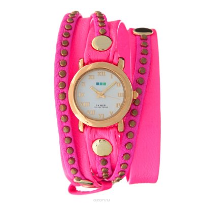      La Mer Collections "Bali Neon Pink". LMSW4000