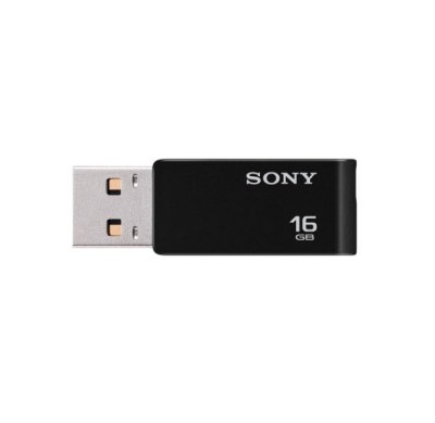     16GB USB Drive (USB 2.0) Sony USM16SA2 (On-The-Go, Black)