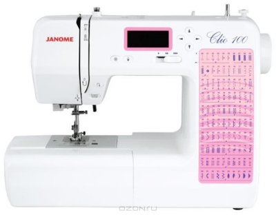     JANOME Clio 100 100  3   . LCD  LED 