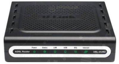    ADSL D-link DSL-2520U/BRS/D8