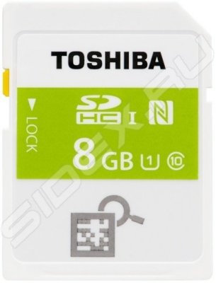     Toshiba SDHC 8Gb Class 10 NFC (SD-T008NFC(6))