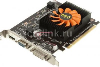    1024Mb Palit GeForce GT630 TC DDR3 128bit PCI-E DVI HDMI CRT NEAT630NHD01-108XF Retail