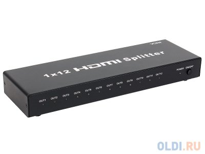    HDMI Splitter 1 to 12 VCOM 3D Full-HD 1.4v, 
