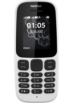     Nokia 105 Dual Sim (TA-1034) White