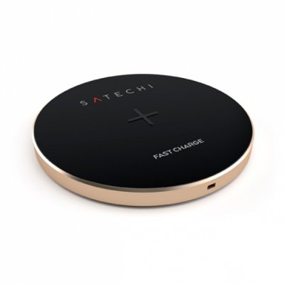     Satechi Wireless Charging Pad  iPhone 8/8 Plus/X Gold ST-WCPG