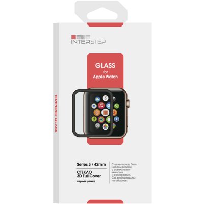     Apple Watch InterStep 3D Full Cover  Apple Watch 3 42mm