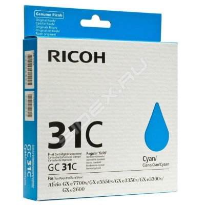   GC 31       Ricoh Aficio GX e2600/ GX e3300N/ GX e3350N/ GX e5550